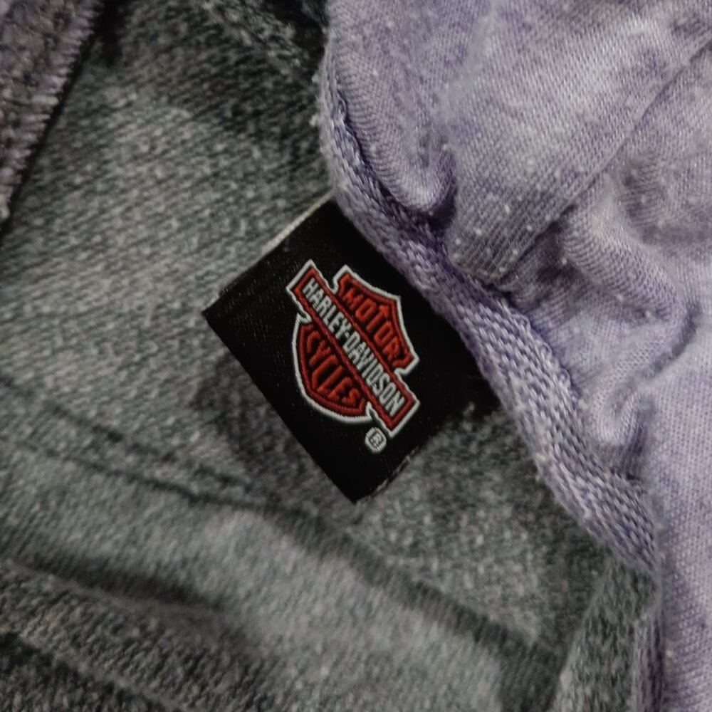 Womans Harley Davidson vintage zipper sweater size L - Picture 6 of 6